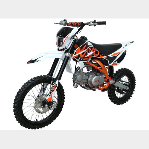 Питбайк KAYO BASIC K125 17/14 KRZ (механ. сцепл.,кикстартер, 2024 г)