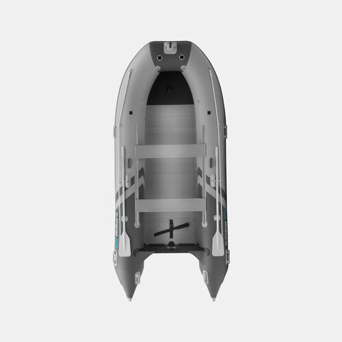 Надувная лодка GLADIATOR C400AL светло-темносерый
