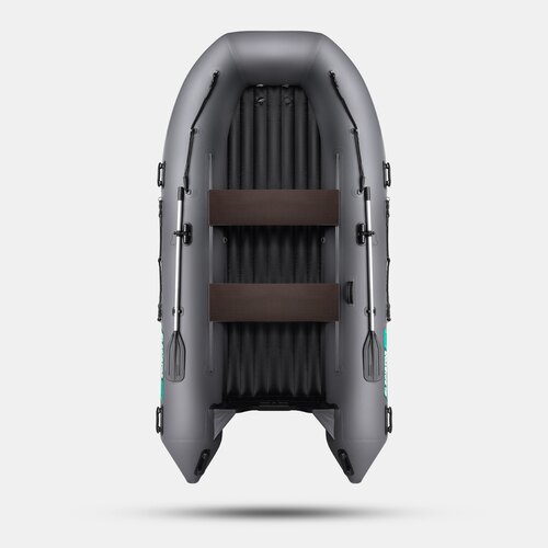 Надувная лодка GLADIATOR E380S темно-серый