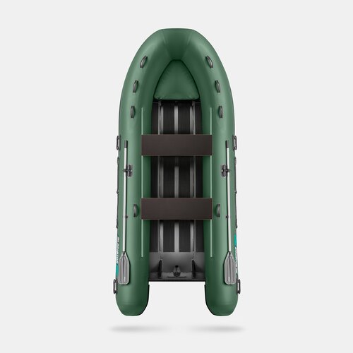 Надувная лодка RIB GLADIATOR AL 420 зеленый (СПб)