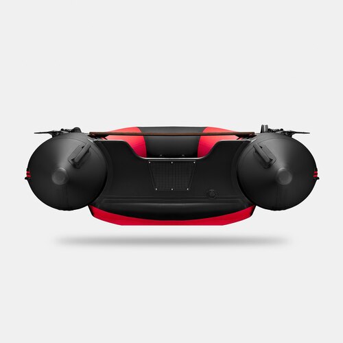 Надувная лодка GLADIATOR E330S красно-черный