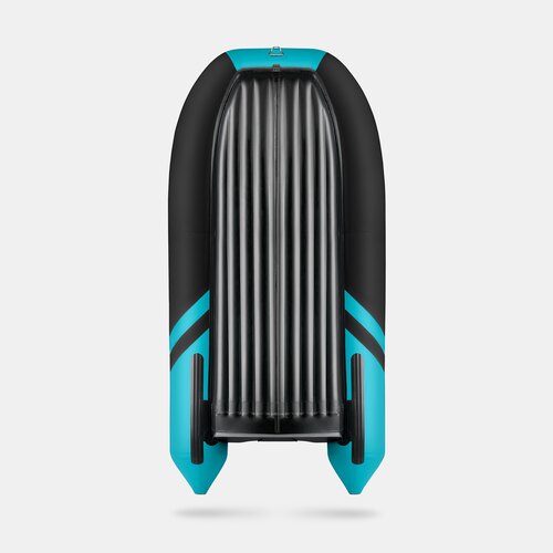 Надувная лодка GLADIATOR E330SL черно-бирюзовый