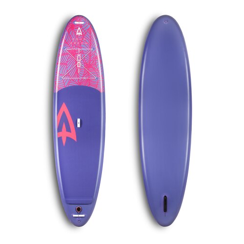 SUP доска надувная Aqua Arrow 10.8 ART Purple Leaf