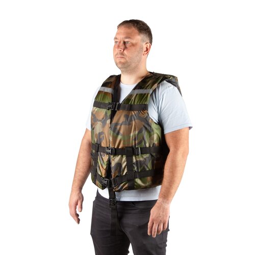 Жилет спасательный GLADIATOR 90-110 кг XXL кам