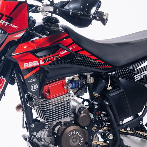 Мотоцикл Regulmoto Sport-003 PR PRO 4 valves 6 Gear (черный/красный, 300302-2)
